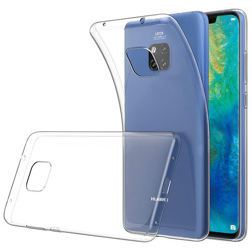 Flexi Slim Gel Case for Huawei Mate 20 Pro - Clear (Gloss Grip)